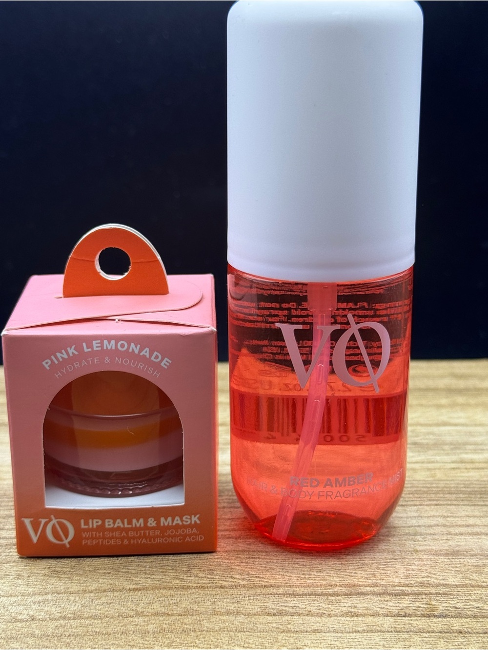 Pink Lemonade Lip Balm & Red Amber Body Fragrance